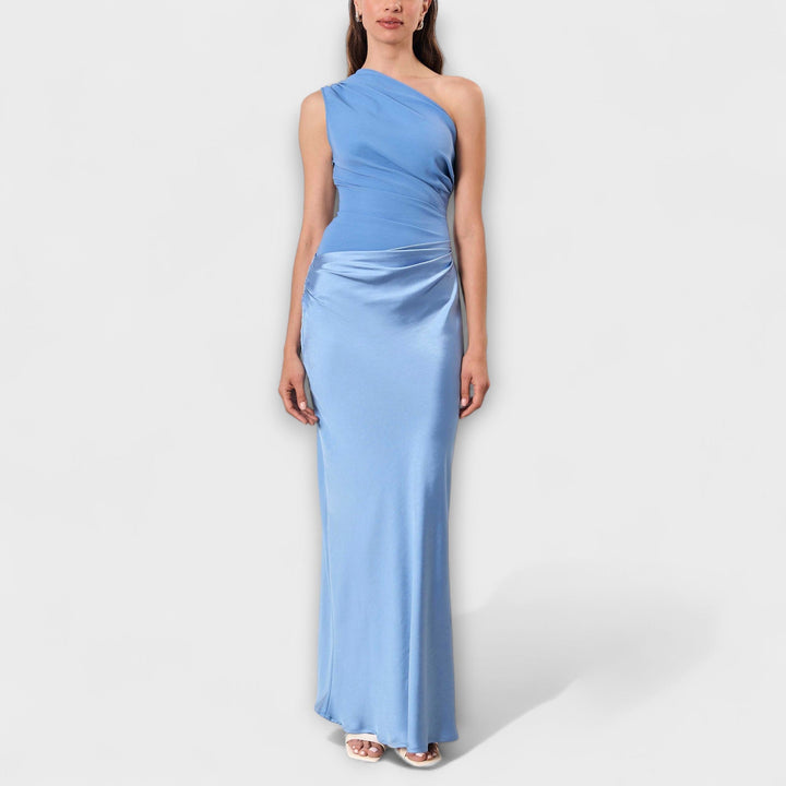 Nova | Elegancka sukienka maxi na jedno ramię