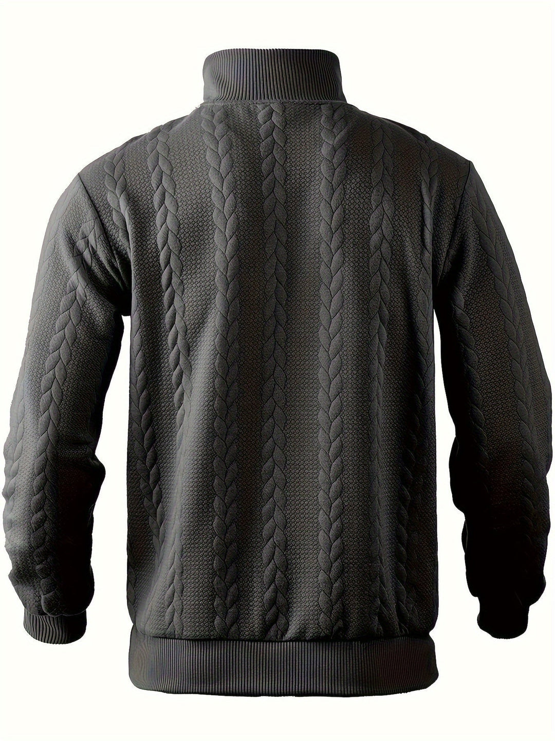 Rafael™ Męski sweter vintage z zamkiem