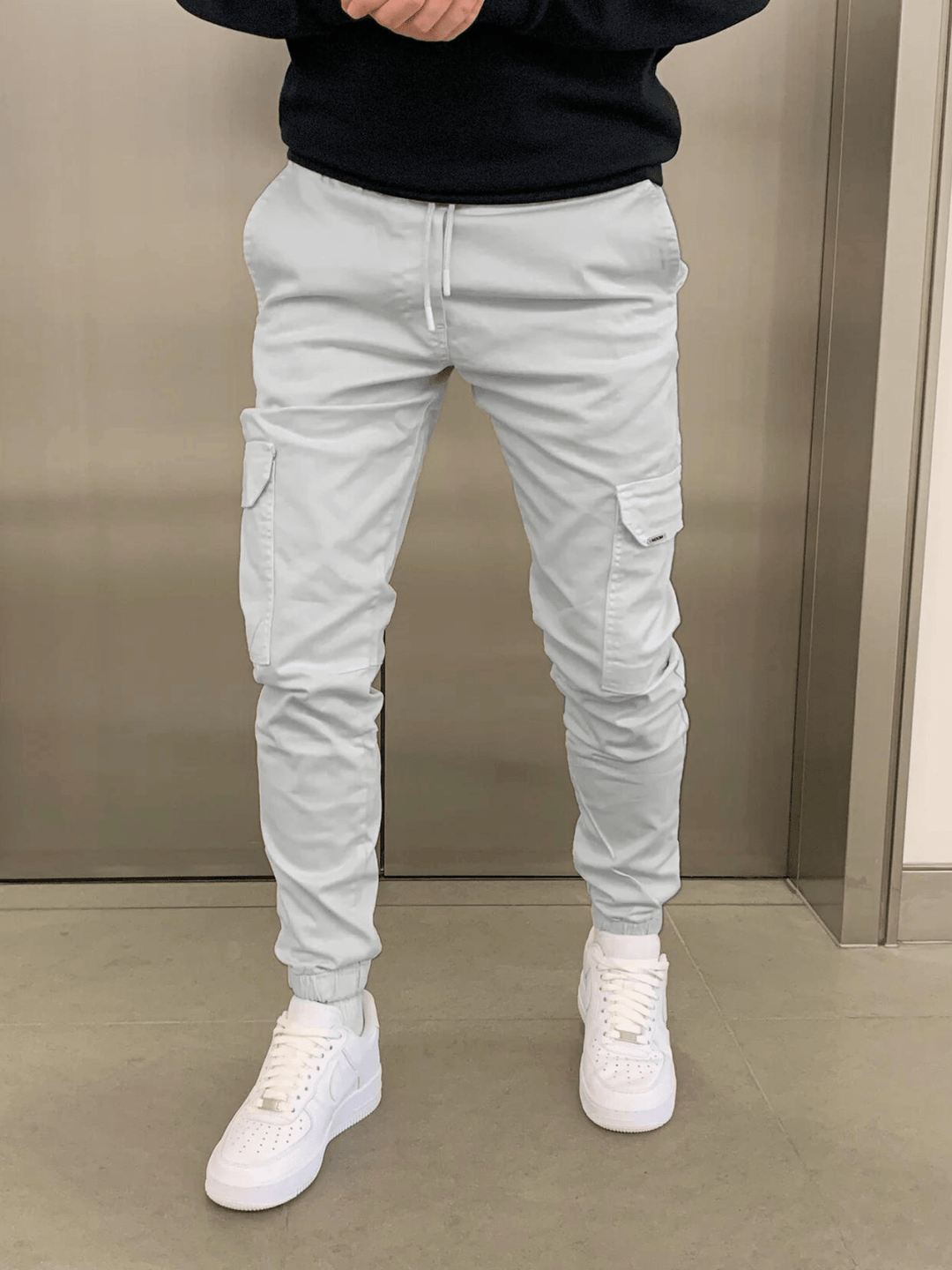 Dean | Spodnie cargo o kroju jogger