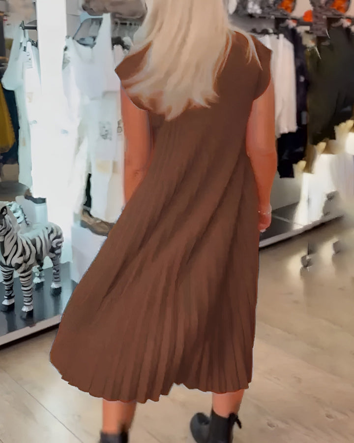 Shihua | Modna plisowana sukienka