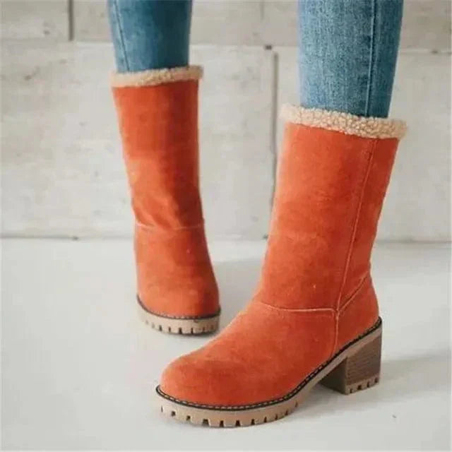 Manu™ Wełniane buty do łydki