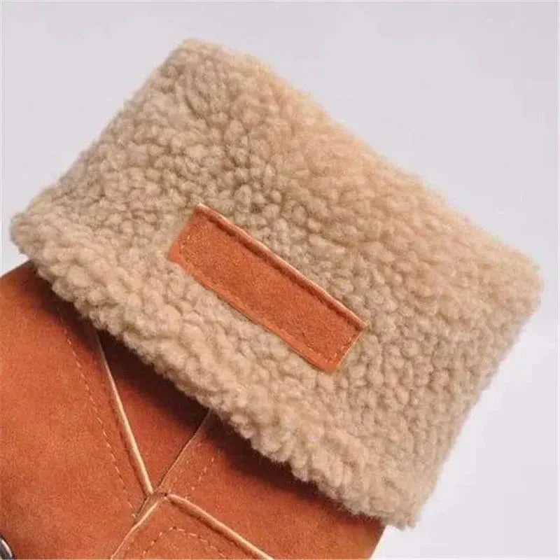 Manu™ Wełniane buty do łydki