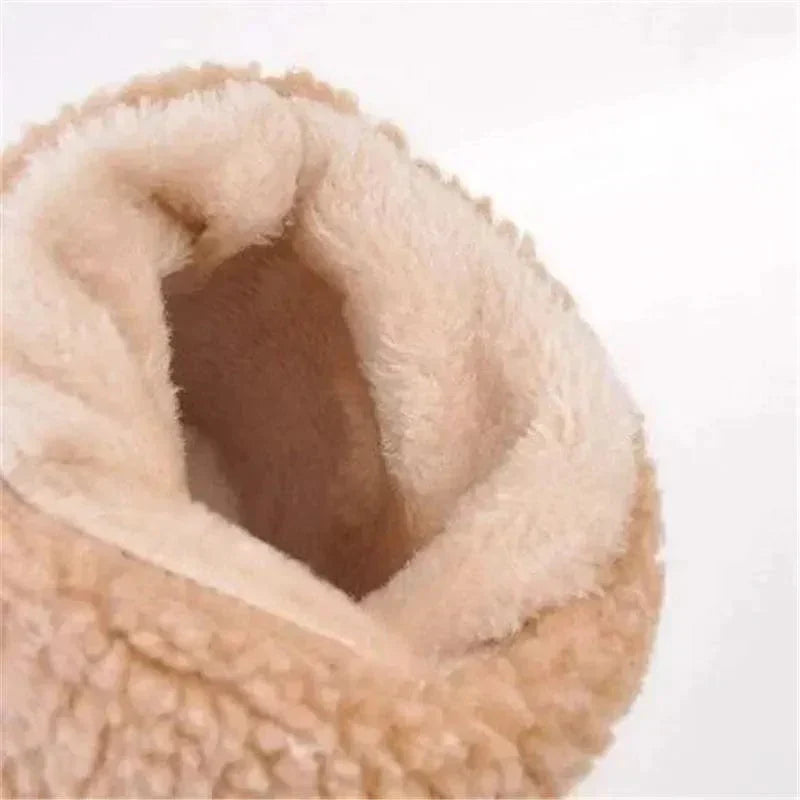 Manu™ Wełniane buty do łydki
