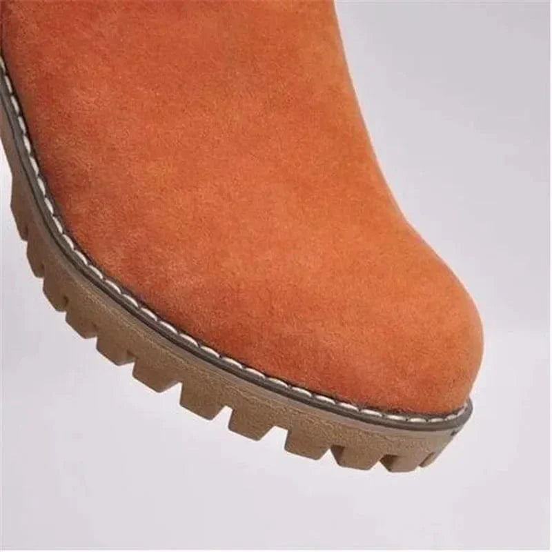Manu™ Wełniane buty do łydki