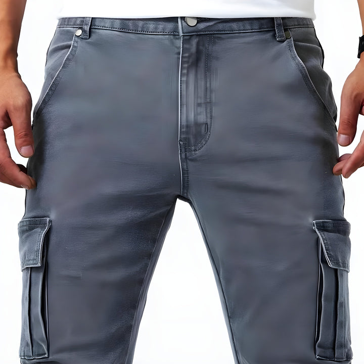 Samuel™ Rozciągliwe spodnie jeansowe cargo