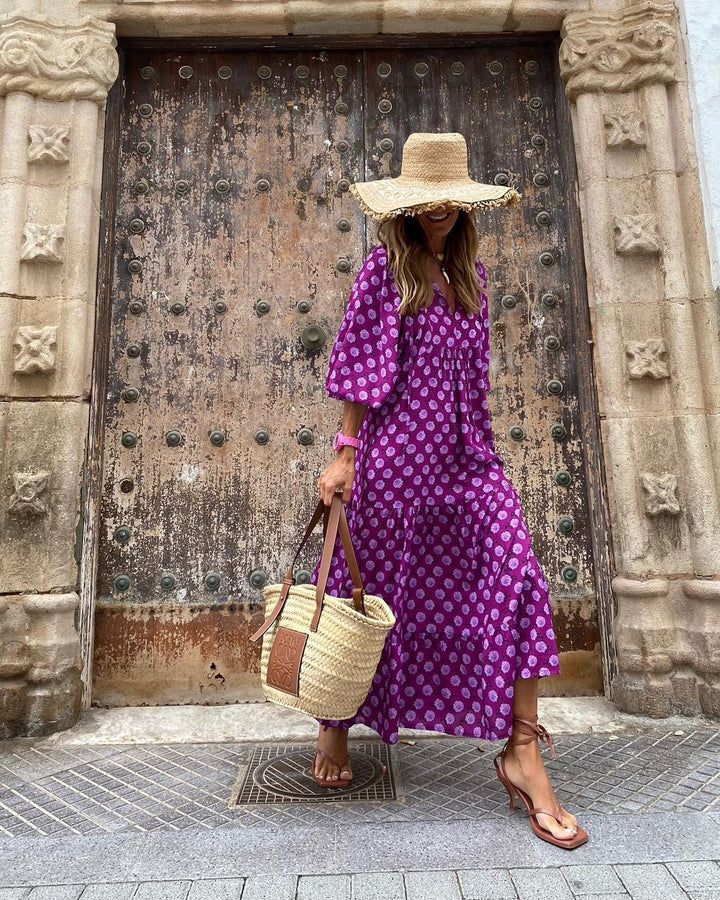 Fleur™ Sukienka maxi w stylu boho