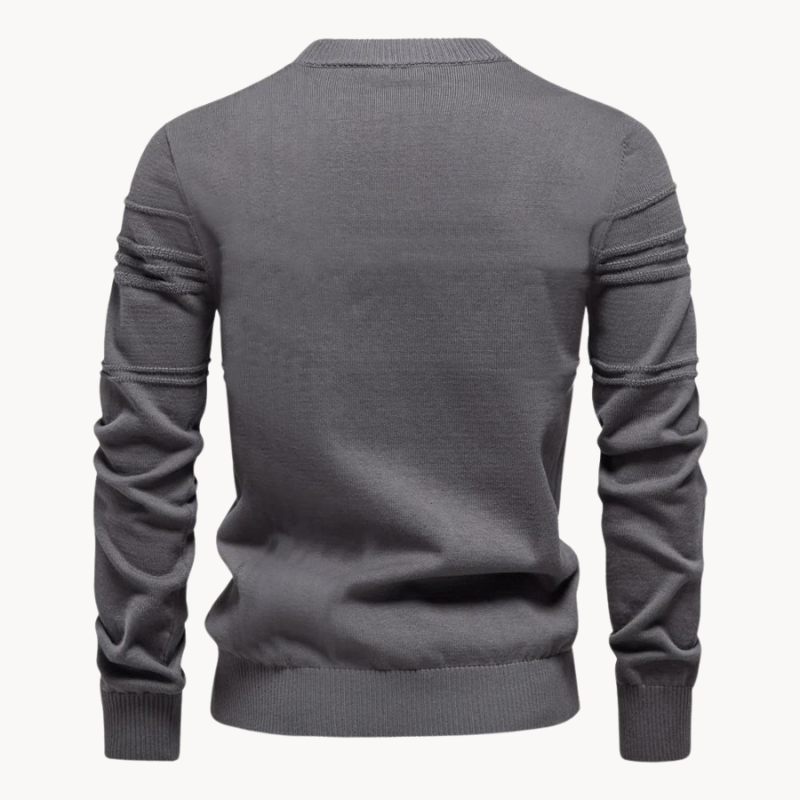 Heiko™ Ponadczasowy Sweter o Eleganckim Stylu