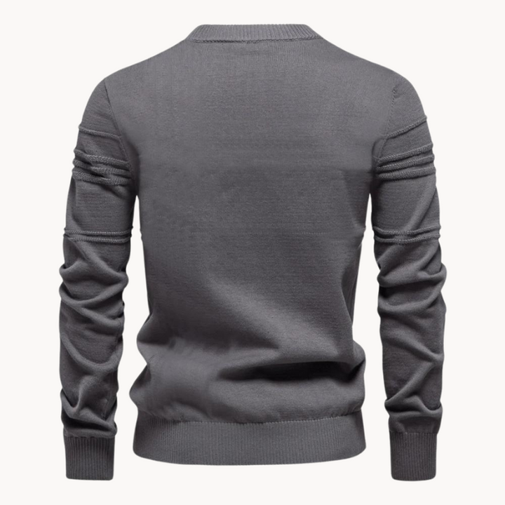 Heiko™ Ponadczasowy Sweter o Eleganckim Stylu