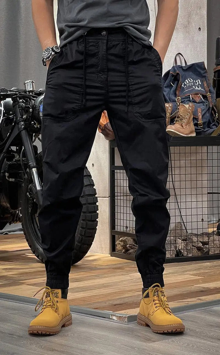 Michał™ Spodnie Cargo Stretch ze Spandexem