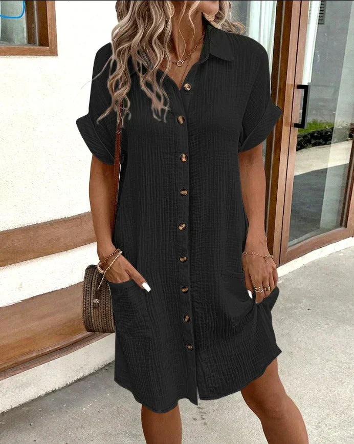 Celest™ Elegancka sukienka polo
