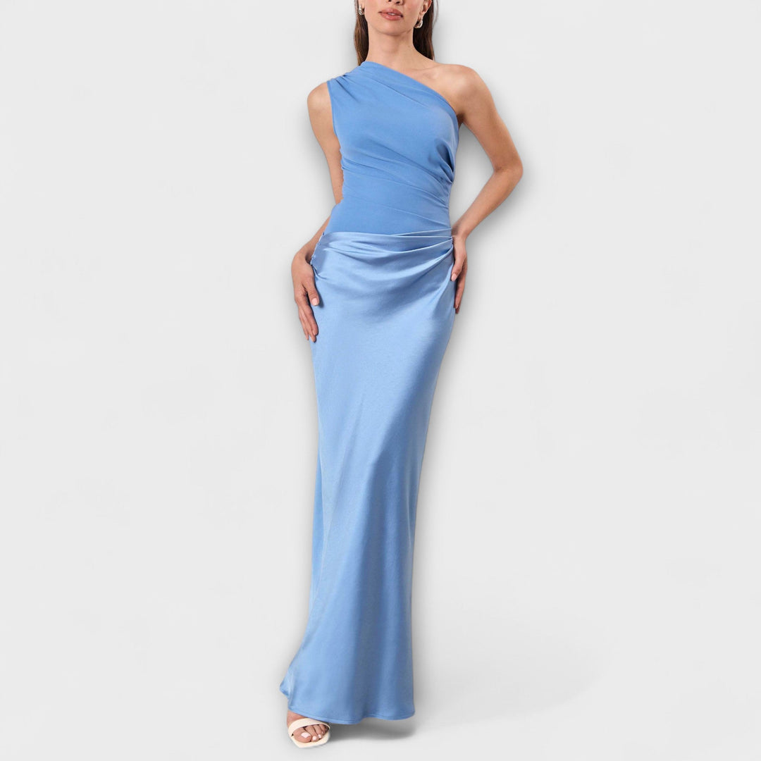 Nova | Elegancka sukienka maxi na jedno ramię