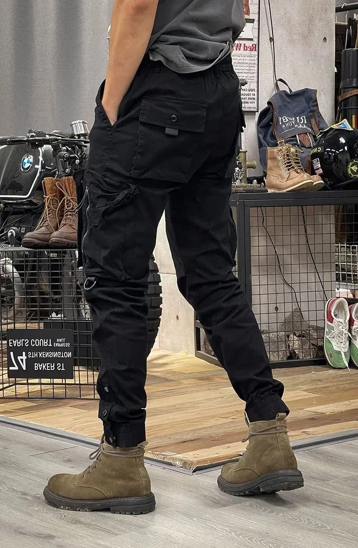 Michał™ Spodnie Cargo Stretch ze Spandexem