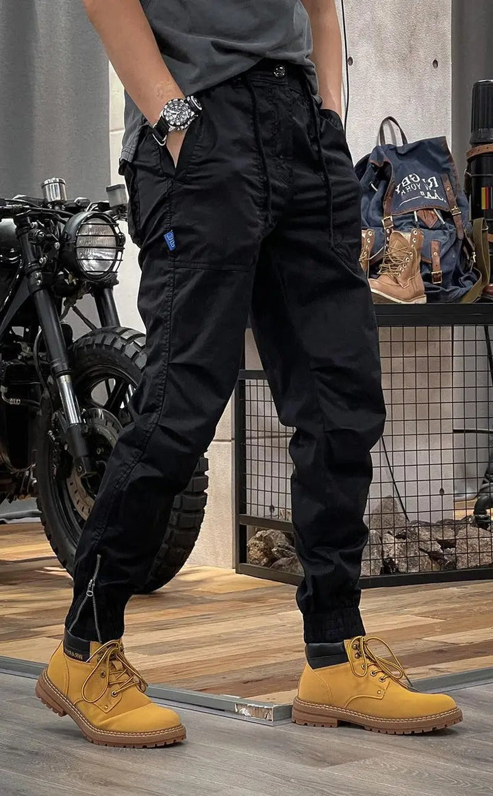 Michał™ Spodnie Cargo Stretch ze Spandexem