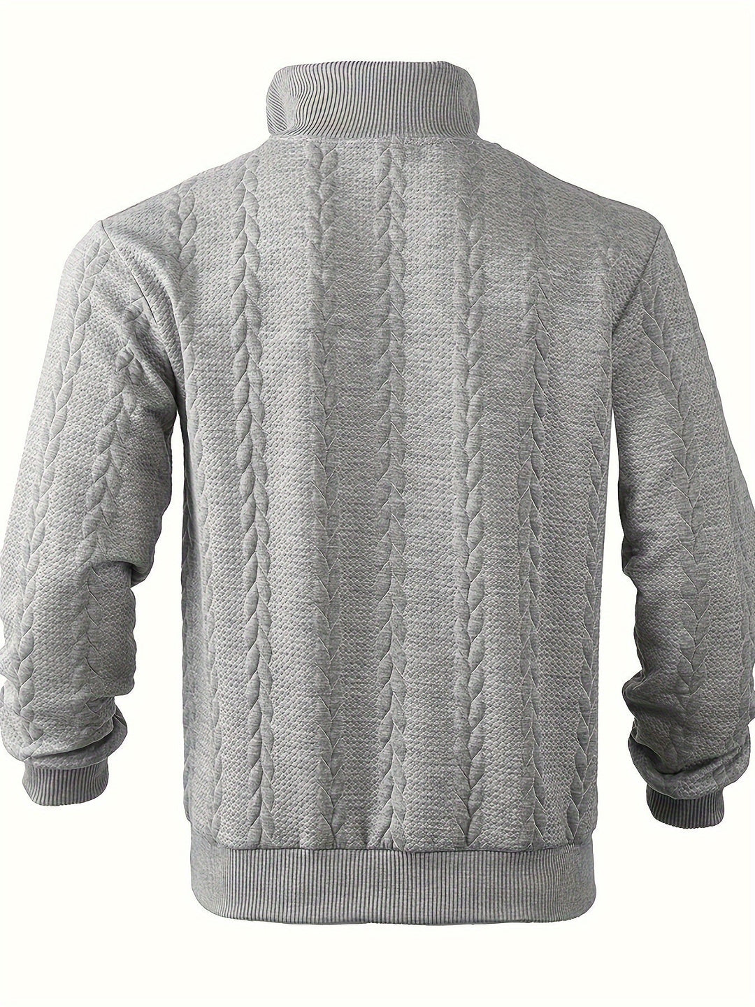 Rafael™ Męski sweter vintage z zamkiem